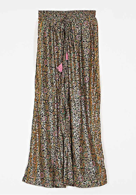 trousers-length-with-relief-metallic-print-cuca.gr
