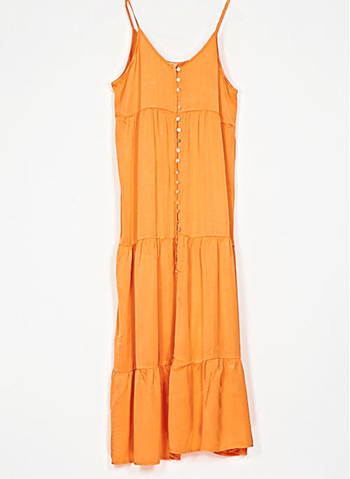 dress-silk-with-frill-and-buttons-cuca.gr