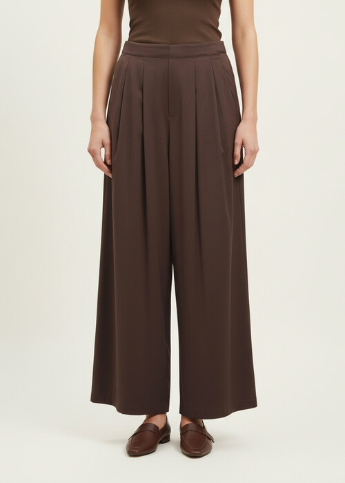 panteloni-loose-fit-technical-cotton-chocolat-cuca.gr