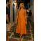 dress-silk-with-frill-and-buttons-cuca.gr